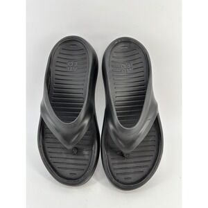 ABEO Mens Black‎ Comfort Thong Flip Flop Sandals Size M13 GALAXY